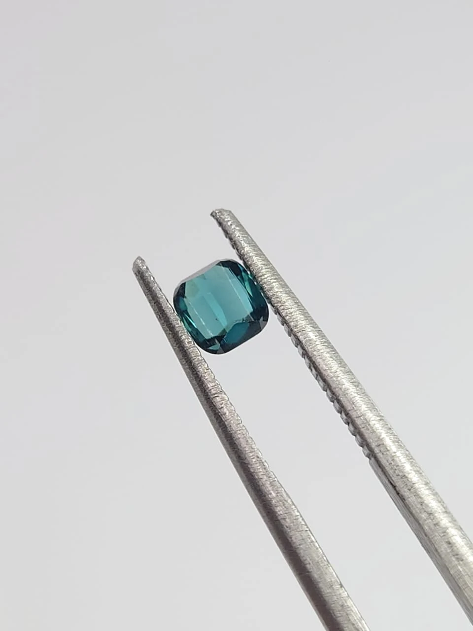 0.35ct Natural Indicolite Tourmaline Cushion Cut Loose Gemstone from Afghanistan — view 4